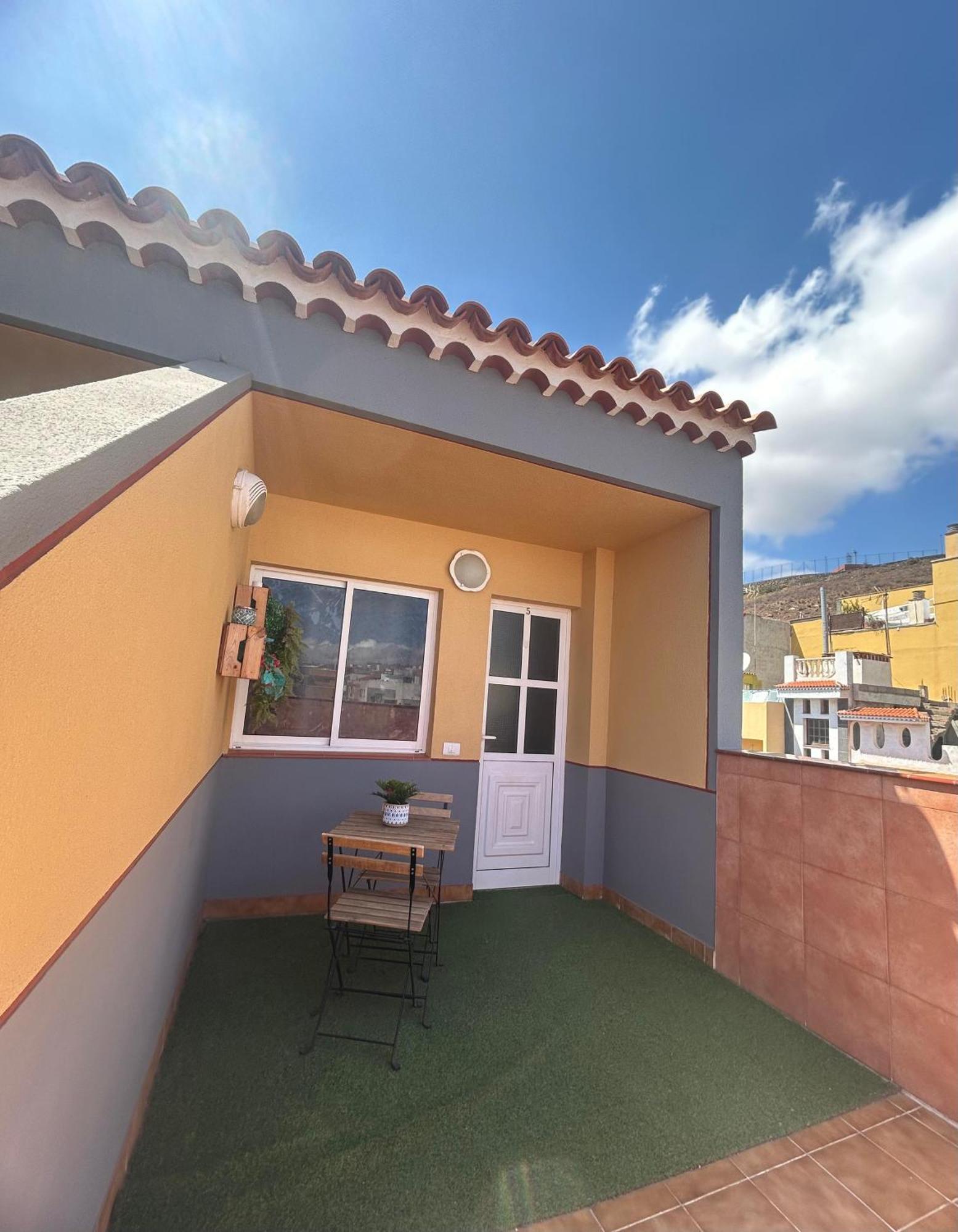 Acogedor Atico Con Terraza En San Cristobal De La Laguna Eksteriør billede